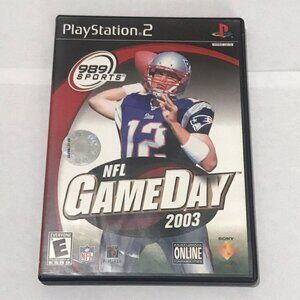 PS2 NFL GameDay 2003 CIB Playstation 2